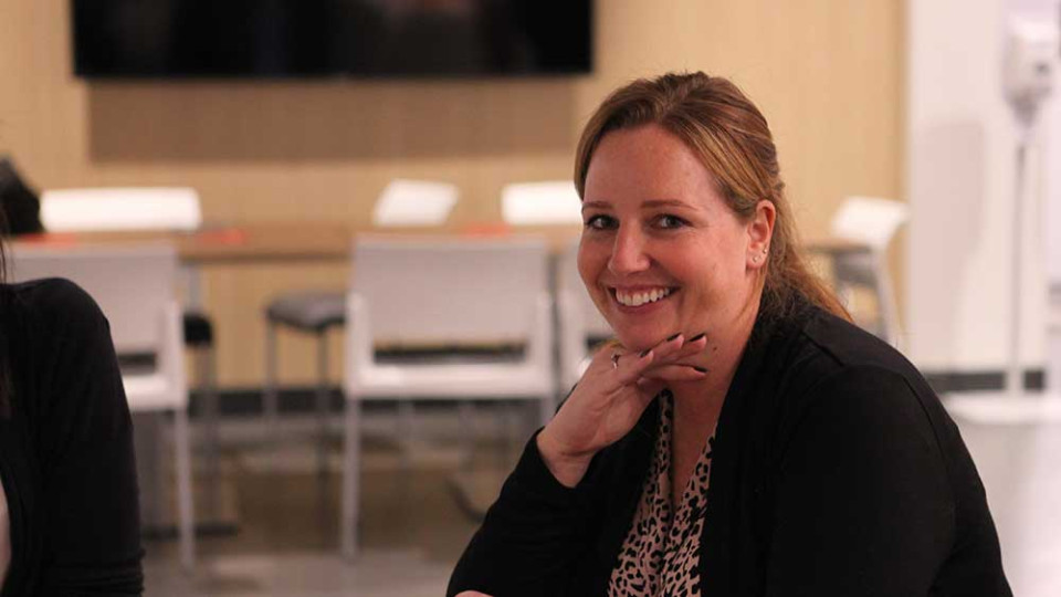 Ellen Fitzpatrick  candid photo