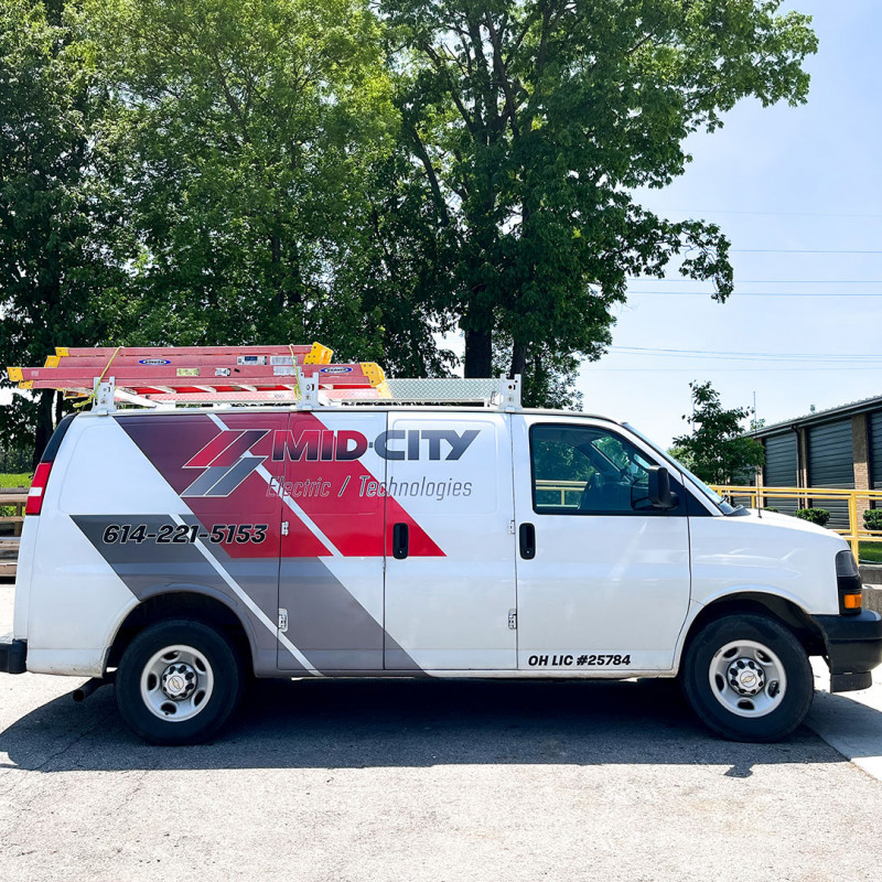 Workvan for Mid-City Electric